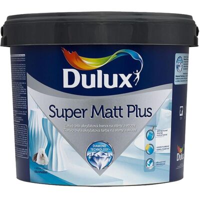 Dulux Super Matt Plus 10 l, bílý mat Dulux Super Matt Plus 10 l, bílý mat
