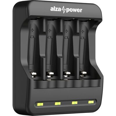 AlzaPower USB Battery Charger AP410B AlzaPower USB Battery Charger AP410B