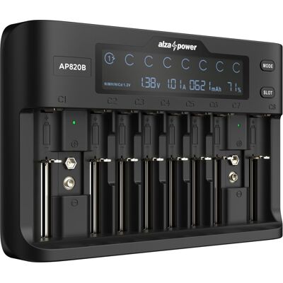 AlzaPower Battery Charger AP820B AlzaPower Battery Charger AP820B