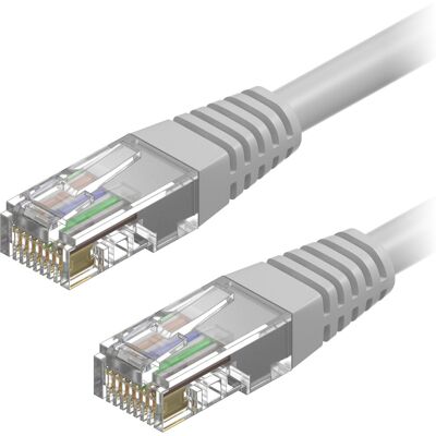 AlzaPower Patch CAT6 UTP 40m šedý AlzaPower Patch CAT6 UTP 40m šedý