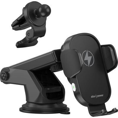 AlzaPower WF410 Wireless Car Charger 15W černý AlzaPower WF410 Wireless Car Charger 15W černý