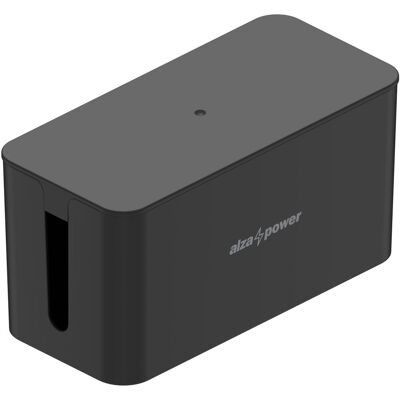 AlzaPower Cable Box Basic Small černý AlzaPower Cable Box Basic Small černý