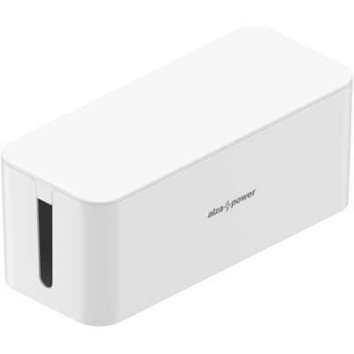 AlzaPower Cable Box Basic Medium bílý AlzaPower Cable Box Basic Medium bílý