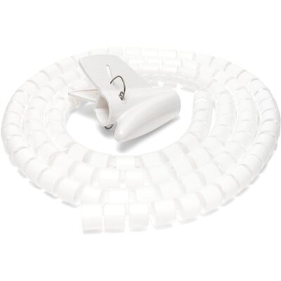AlzaPower Cable Tube 2,5m bílá AlzaPower Cable Tube 2,5m bílá