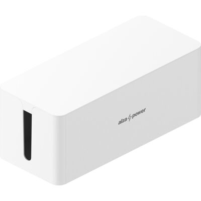 AlzaPower Cable Box Foldable Medium bílý AlzaPower Cable Box Foldable Medium bílý