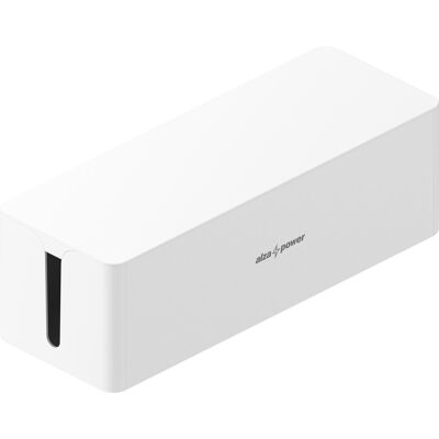 AlzaPower Cable Box Foldable Large bílý AlzaPower Cable Box Foldable Large bílý
