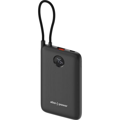 AlzaPower City 10000mAh Power Delivery (20 W) černá AlzaPower City 10000mAh Power Delivery (20 W) černá