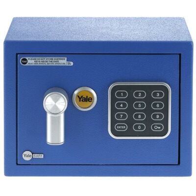 YALE Safe mini YSV/170/DB1/B modrý YALE Safe mini YSV/170/DB1/B modrý