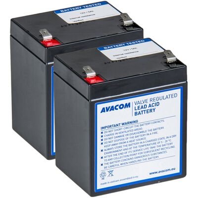 Avacom AVA - RBP02 - 12050 - KIT Belkin, CyberPower, nJoy, PowerWalker Avacom AVA - RBP02 - 12050 - KIT Belkin, CyberPower, nJoy, PowerWalker