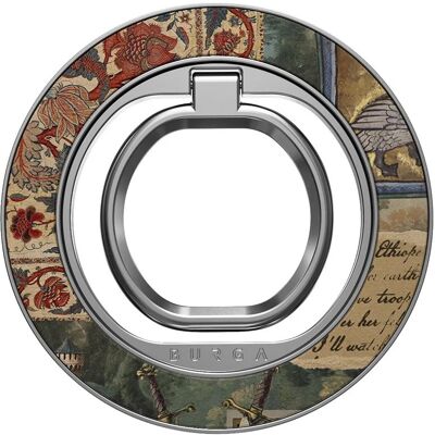 Burga Magnetic Ring Holder Silver Oath Burga Magnetic Ring Holder Silver Oath