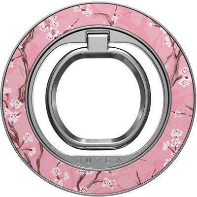 Burga Magnetic Ring Holder Silver Sakura Burga Magnetic Ring Holder Silver Sakura