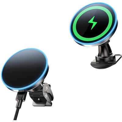 ChoeTech 15W Round Magnetic car charger holder ChoeTech 15W Round Magnetic car charger holder