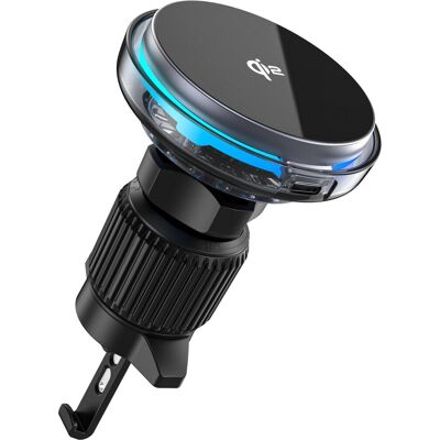 ChoeTech 15W Qi2 Fan Cooling Magnetic car charger Mount ChoeTech 15W Qi2 Fan Cooling Magnetic car charger Mount