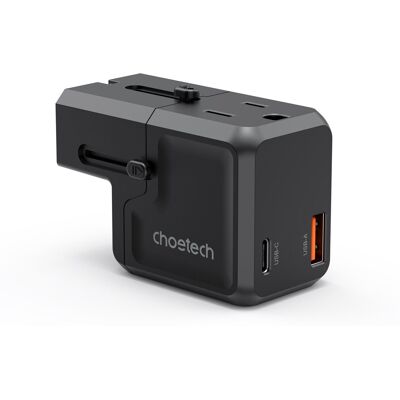 Choetech Chotech PD20W C+A Travel Wall Charger (US/EU/UK/AU) Choetech Chotech PD20W C+A Travel Wall Charger (US/EU/UK/AU)