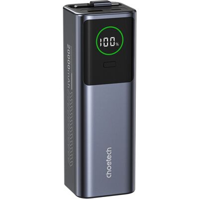 ChoeTech PD100W CCC Certified 20000mAh AC input Power Bank ChoeTech PD100W CCC Certified 20000mAh AC input Power Bank
