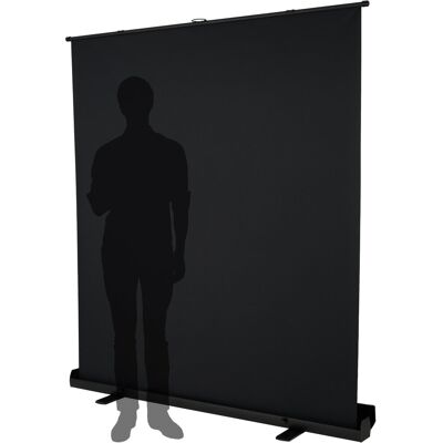FOMEI Roll-up skládací pozadí 180 × 200 cm, černé FOMEI Roll-up skládací pozadí 180 × 200 cm, černé
