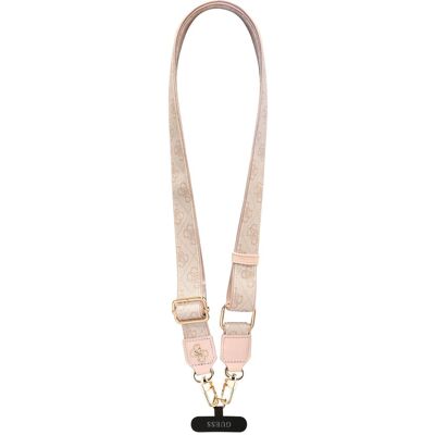 Guess Crossbody Popruh PU 4G Metal Logo Pink Guess Crossbody Popruh PU 4G Metal Logo Pink