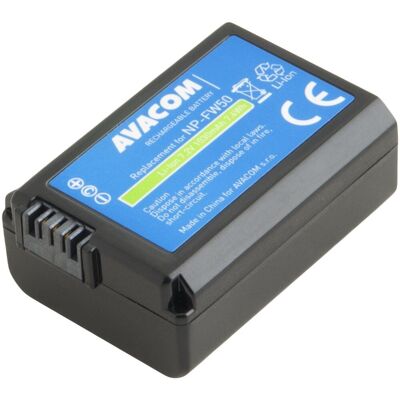 Avacom za Sony NP-FW50 Li-Ion 7.2V 1030mAh 7.4Wh Avacom za Sony NP-FW50 Li-Ion 7.2V 1030mAh 7.4Wh