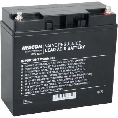 AVACOM baterie 12V 20Ah M5 DeepCycle AVACOM baterie 12V 20Ah M5 DeepCycle
