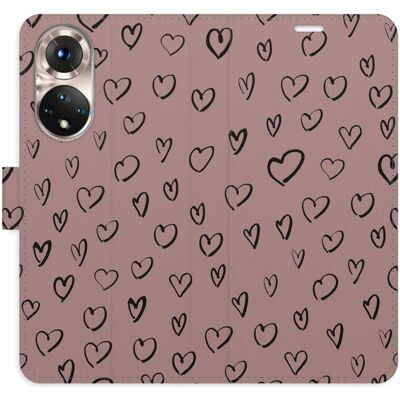 iSaprio Flip pouzdro Heart Dark 02 pro Honor 50 / Nova 9 iSaprio Flip pouzdro Heart Dark 02 pro Honor 50 / Nova 9