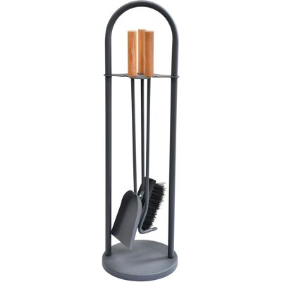 J.A.D. TOOLS Nářadí krbové s dřevěnou ručkou J.A.D. TOOLS Nářadí krbové s dřevěnou ručkou