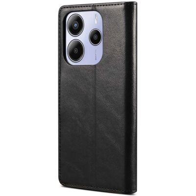 Lenuo Leather flip pro Xiaomi Redmi Note 14 5G černé Lenuo Leather flip pro Xiaomi Redmi Note 14 5G černé