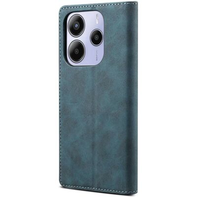 Lenuo Leather flip pro Xiaomi Redmi Note 14 5G modré Lenuo Leather flip pro Xiaomi Redmi Note 14 5G modré