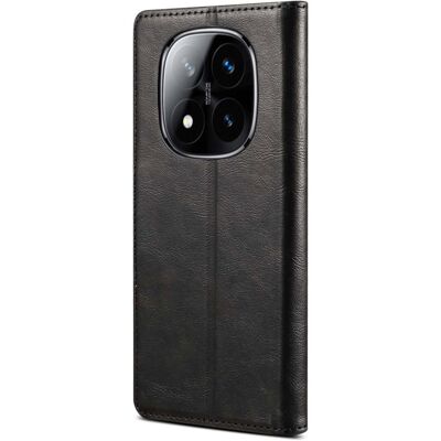 Lenuo Leather flip pro Xiaomi Redmi Note 14 Pro 5G černé Lenuo Leather flip pro Xiaomi Redmi Note 14 Pro 5G černé