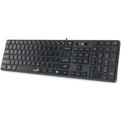 Genius Slimstar 126 černá - CZ/SK Genius Slimstar 126 černá - CZ/SK