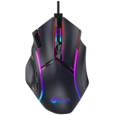 C-TECH Akali (GM-15), 12800 DPI, RGB podsvícení, USB C-TECH Akali (GM-15), 12800 DPI, RGB podsvícení, USB