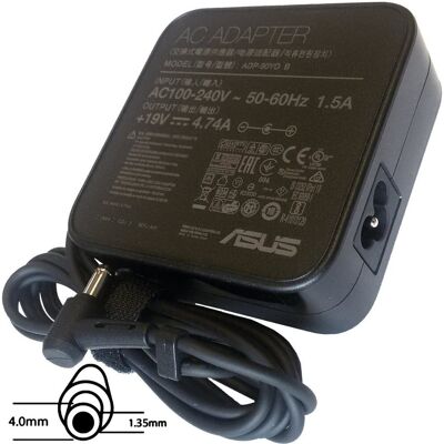 Asus 90W orig. 19V, 3P (4PHI) (konektor 4,00/1,35 mm) Asus 90W orig. 19V, 3P (4PHI) (konektor 4,00/1,35 mm)