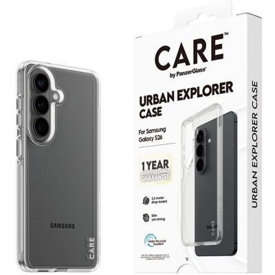 PanzerGlass CARE kryt Samsung Galaxy S26 Urban čirý + roční záruka proti žloutnutí PanzerGlass CARE kryt Samsung Galaxy S26 Urban čirý + roční záruka proti žloutnutí