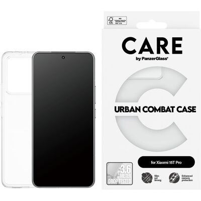 PanzerGlass CARE kryt Xiaomi 15T Pro Urban Combat čirý PanzerGlass CARE kryt Xiaomi 15T Pro Urban Combat čirý