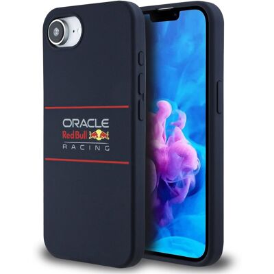 Red Bull Silicone Horizontal Logo MagSafe Zadní Kryt pro iPhone 16e Navy Red Bull Silicone Horizontal Logo MagSafe Zadní Kryt pro iPhone 16e Navy