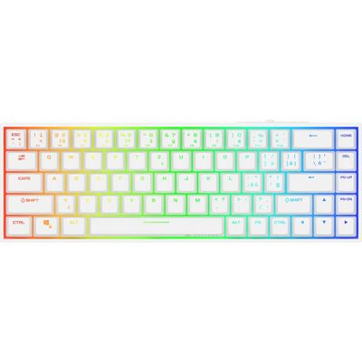Rapture CHARLIE V2, Gateron G Pro 3.0 Red, bílá - CZ/SK Rapture CHARLIE V2, Gateron G Pro 3.0 Red, bílá - CZ/SK