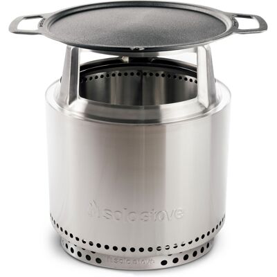 SOLO STOVE Grilovací plotna s nástavcem - litinová Bonfire cast iron griddle top + hub SOLO STOVE Grilovací plotna s nástavcem - litinová Bonfire cast iron griddle top + hub