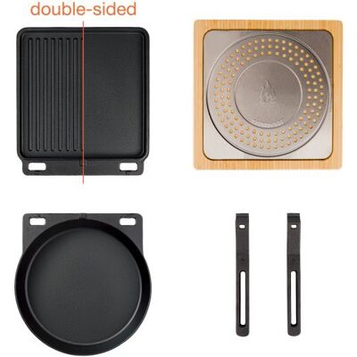 SOLO STOVE Sada Litinového Nádobí Pi SOLO STOVE Sada Litinového Nádobí Pi
