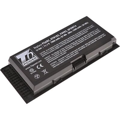 T6 power Dell Precision M4800, M6800, 7800mAh, 87Wh, 9cell T6 power Dell Precision M4800, M6800, 7800mAh, 87Wh, 9cell