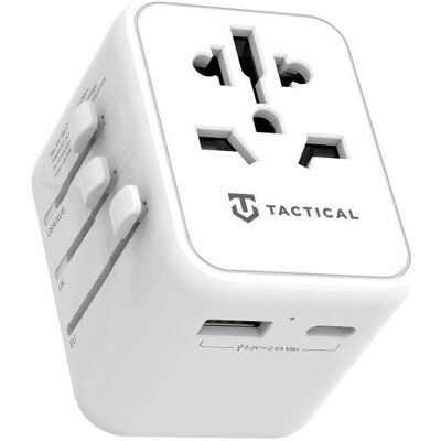 Tactical PTP Travel Adapter White Tactical PTP Travel Adapter White