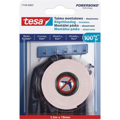 TESA - Dla keramických obkladů pás 19 mm x 1,5 m - 19 mm - 1,5 m - Tape TESA - Dla keramických obkladů pás 19 mm x 1,5 m - 19 mm - 1,5 m - Tape