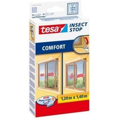TESA Comfort Síť na posuvná okna 1,2 m × 1,4 m, bílá TESA Comfort Síť na posuvná okna 1,2 m × 1,4 m, bílá