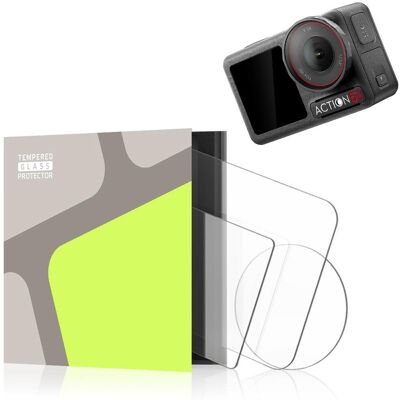 Tempered Glass Protector pro DJI Osmo Action 5 Pro (voděodolné + mrazuvzdorné) Tempered Glass Protector pro DJI Osmo Action 5 Pro (voděodolné + mrazuvzdorné)