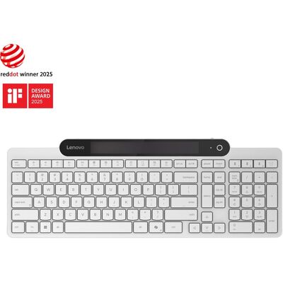 IBM 800 Self-Charging Bluetooth Keyboard, bílá - CZ/SK IBM 800 Self-Charging Bluetooth Keyboard, bílá - CZ/SK