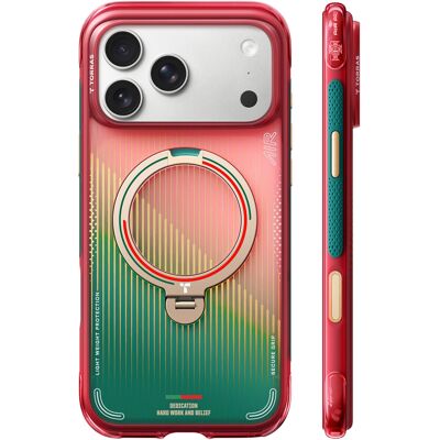 Torras Ostand Q3 Air World Cup Limited Red Green iPhone 17 Pro Max Torras Ostand Q3 Air World Cup Limited Red Green iPhone 17 Pro Max