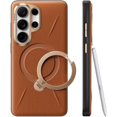 Torras Ostand Q3 VegSkin Amber Brown Samsung Galaxy S26 Ultra Torras Ostand Q3 VegSkin Amber Brown Samsung Galaxy S26 Ultra