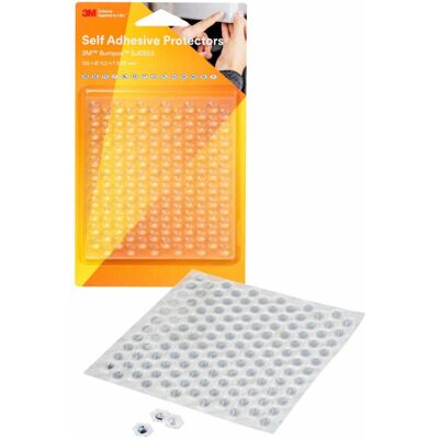 3M Bumpon sada ochranných dorazů 11,0 × 3,05 mm, 132 ks 3M Bumpon sada ochranných dorazů 11,0 × 3,05 mm, 132 ks