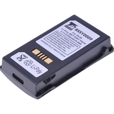 T6 Power pro Motorola MC3200, Li-Poly, 2700 mAh (9,9 Wh), 3,7 V T6 Power pro Motorola MC3200, Li-Poly, 2700 mAh (9,9 Wh), 3,7 V