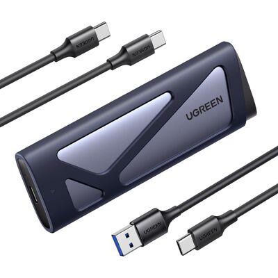 Ugreen CM767 M.2 NVMe/SATA SSD pouzdro - 2TB USB-C 3.1 Ugreen CM767 M.2 NVMe/SATA SSD pouzdro - 2TB USB-C 3.1