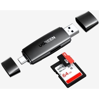 UGREEN 2-in-1 USB-C/USB-A Card Reader UGREEN 2-in-1 USB-C/USB-A Card Reader