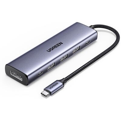 UGREEN 5-in-1 USB-C to 1×DP/2×USB-C/2×USB-A /PD100W UGREEN 5-in-1 USB-C to 1×DP/2×USB-C/2×USB-A /PD100W